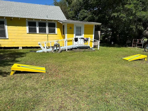 Side entrance.  Handicap accessible