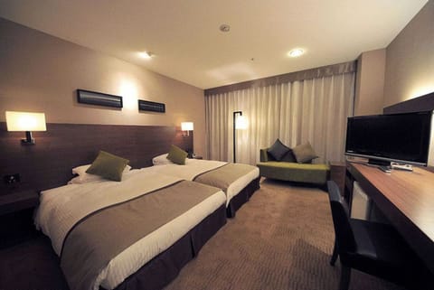 Hollywood Twin Room | In-room safe, desk, WiFi (free), bed sheets