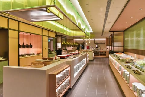 Daily self-serve breakfast for a fee