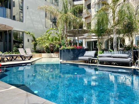 Indoor pool, seasonal outdoor pool, open open 24 hours, sun loungers
