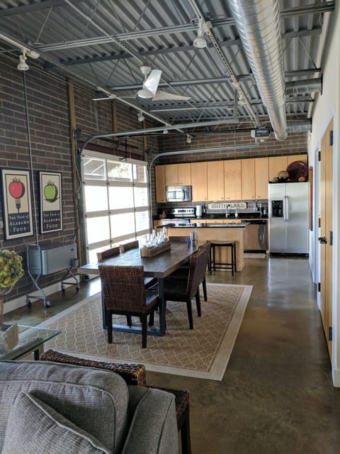 Kitchen and Dining Area