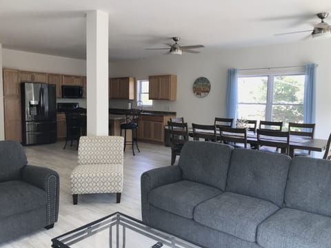 Large open floor plan