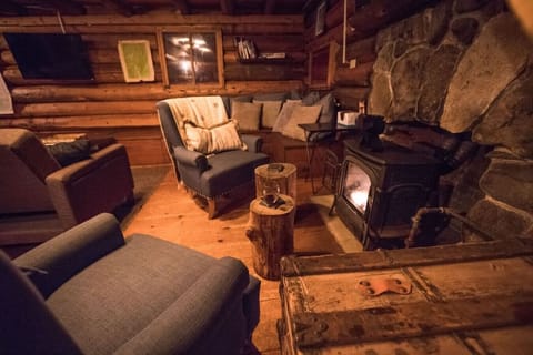 Sit by the cozy fire