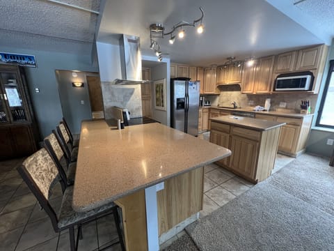 A well stocked kitchen!