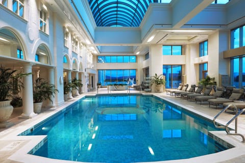 Indoor pool, seasonal outdoor pool