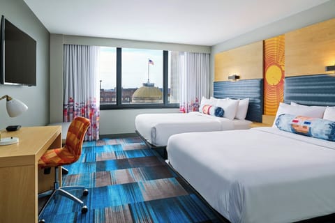 Pillowtop beds, in-room safe, desk, iron/ironing board