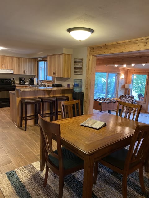 Lots of seating for meals.