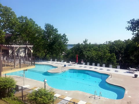 Pool  5 minute walk from condo