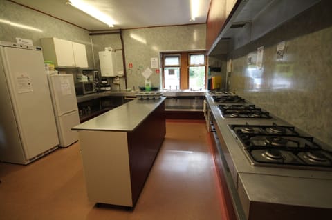 Shared fridge, microwave