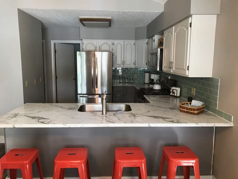 Newly renovated kitchen