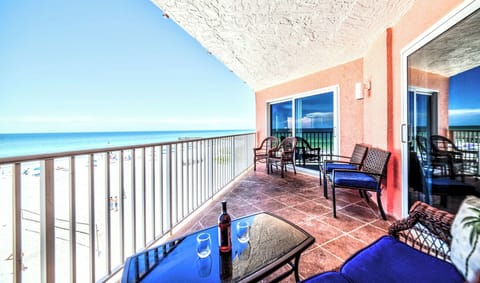 You can't get closer to the beach. Soak it all up on this spacious balcony!