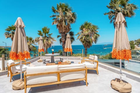 Deluxe Room, Terrace, Sea View | Terrace/patio