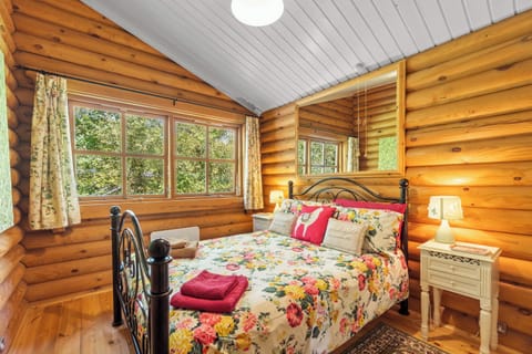 Bluebells is the only lodge with a king-size bed in the main bedroom  
