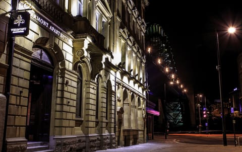 Front of property - evening/night