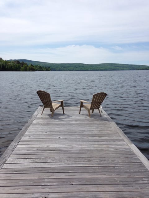 PRIVATE DOCK ON RANGELEY LAKE