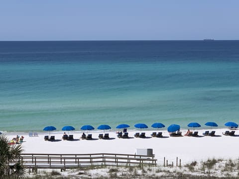 FREE BEACH CHAIRS & UMBRELLA !!
Your view from both balconies!