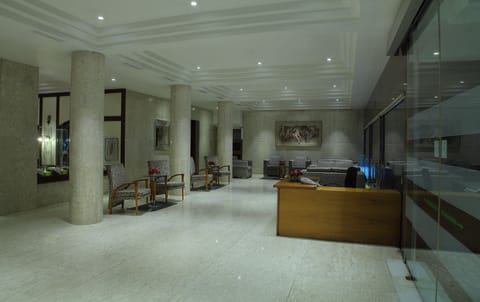 Lobby sitting area