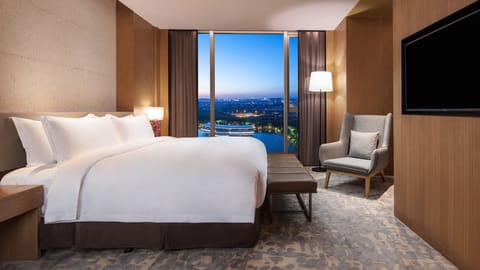Suite, 1 Bedroom, Lake View (Living Area) | Premium bedding, down comforters, minibar, in-room safe