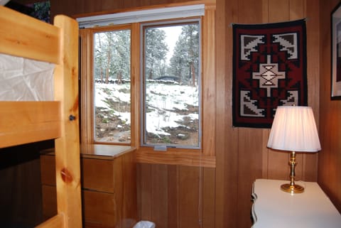 3rd bedroom, with bunk beds