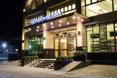 Front of property - evening/night