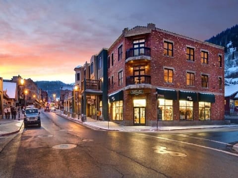 Our building, looking to upper Main St. 