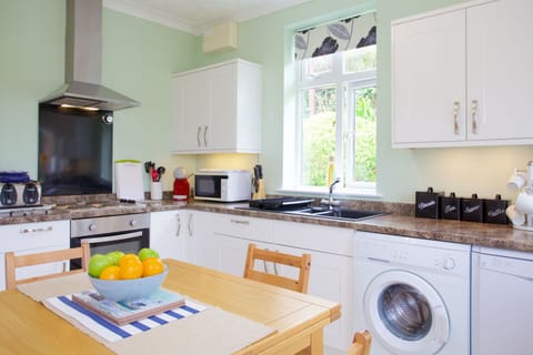 Kitchen and dining area
