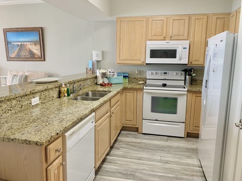 Kitchen with everything needed to cook a gourmet meal! 