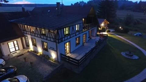 Front of property - evening/night