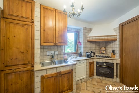 One of the three kitchens on offer at villa silvana