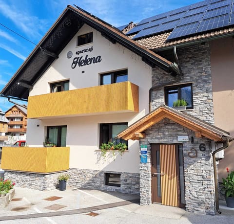 Exterior of the apartments Helena