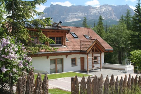 Casa Zilli summer front view from outside the garden
