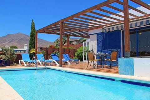 Before refurbishment of pool & terrace 