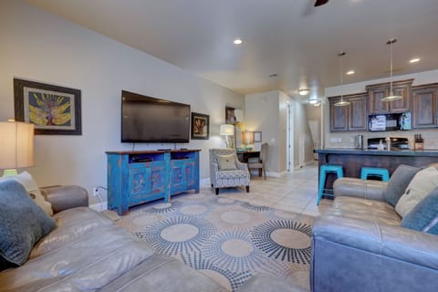 Open concept living area