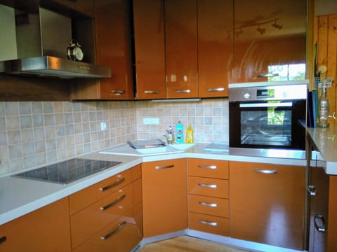 Spacious Kitchen with modern appliances , Oven, Freezer, Fridge, electric Stove