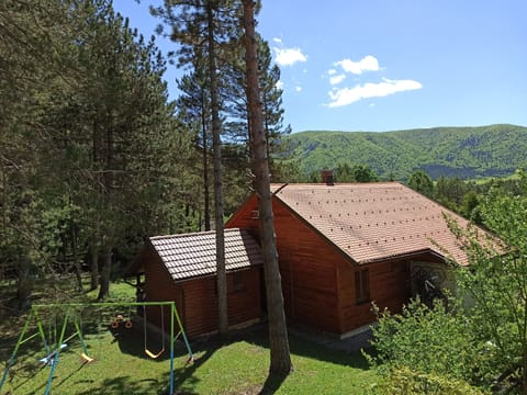 property exterior, mountain view, garden, playground, children entertainment 