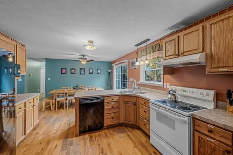 Open floor Plan to make keeping in touch easy