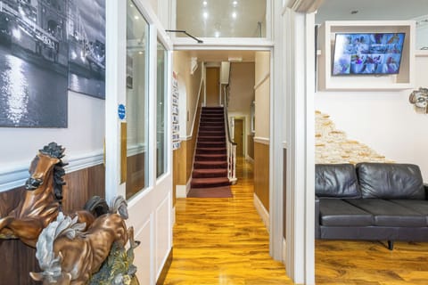 Interior entrance