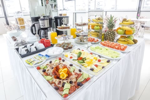 Daily buffet breakfast (EUR 10 per person)
