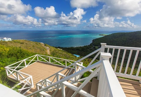 Caribbean views from 3 private decks.