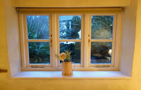 View from twin-bedroom window