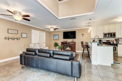 Open Concept Living Area