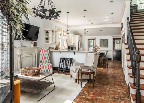 Gorgeous entrance to open concept living space. Perfect for a great hang!
