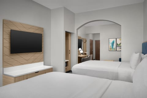 In-room safe, desk, iron/ironing board, cribs/infant beds