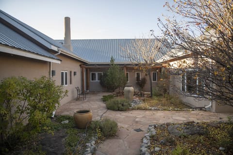 Courtyard with water feature