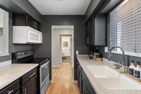 Fully equipped kitchen for all of your cooking needs!