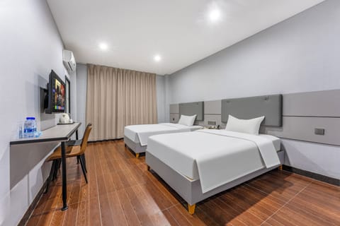 Deluxe Twin Room  | Minibar, desk, blackout drapes, free WiFi