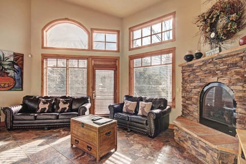 Townhome, 4 Bedrooms | Living area | Flat-screen TV