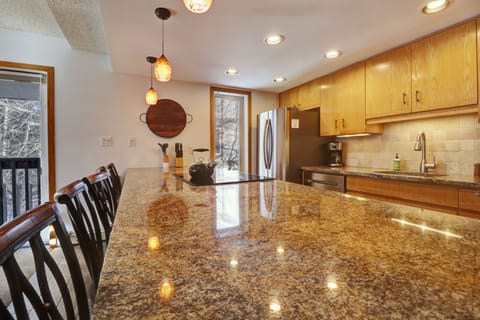 Condo, 2 Bedrooms | Private kitchen | Full-size fridge, microwave, oven, stovetop