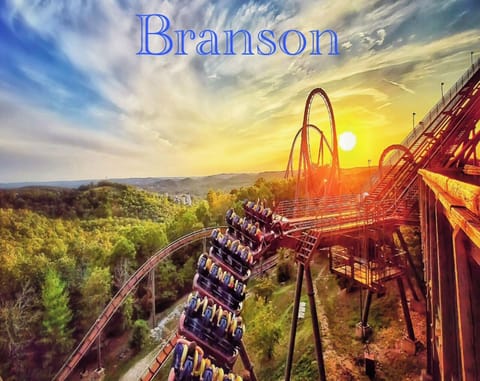 Great roller coasters at Silver Dollar City!!!