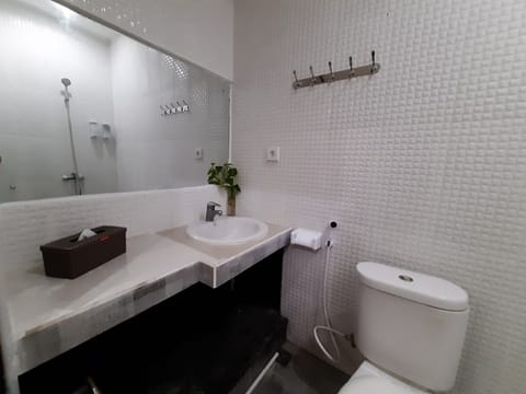 Free toiletries, bidet, towels, soap